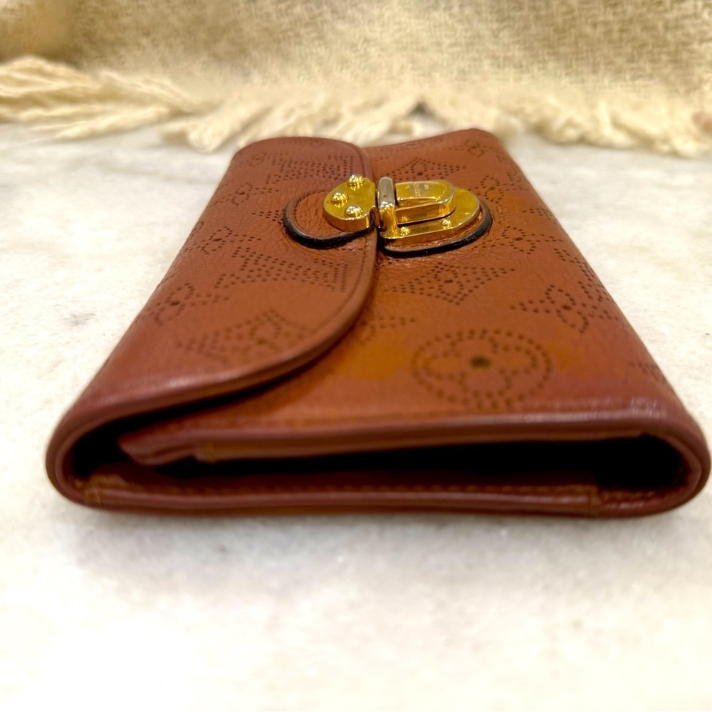 Louis Vuitton Amelia Wallet Monogram Long Wallet Cognac Brown - Picture 6 of 16